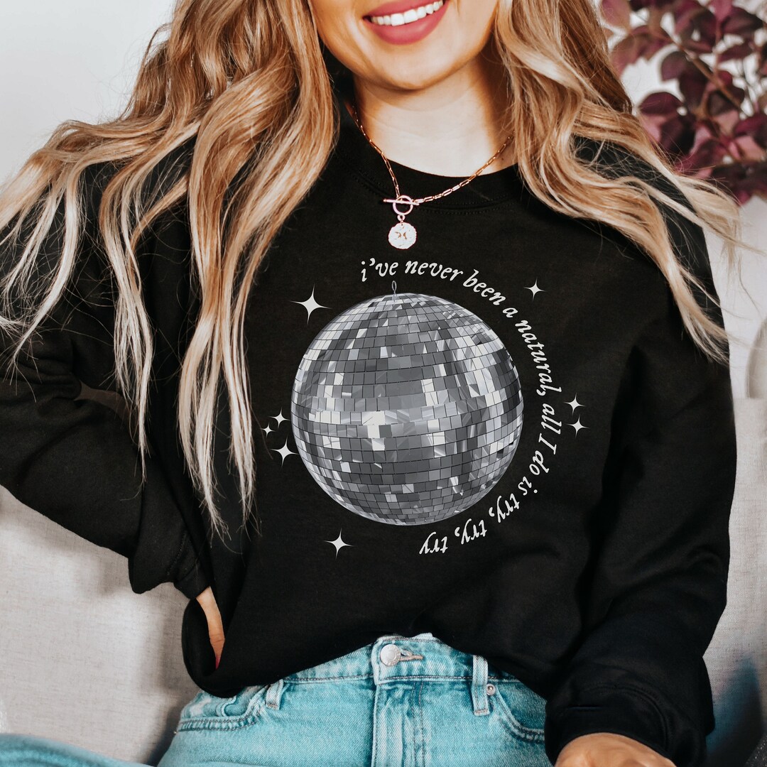 Mirrorball Sweatshirt Taylor Swift Sweatshirt Mirrorball Etsy
