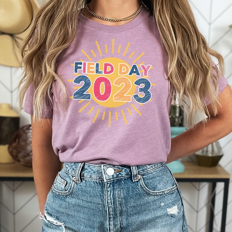 Personalized Field Day Shirt for Teachers Custom Field Day Etsy