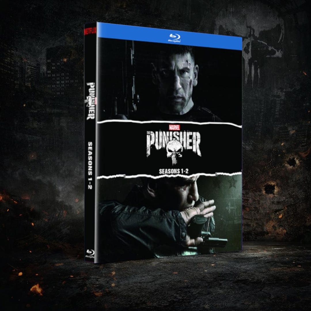 Marvel the Punisher Complete Series Blu-ray Box Set (seasons 1–2