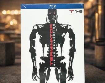 Terminator Complete Movie Collection Blu-ray (Films 1–6) | Sci-Fi Action Box Set Sealed | Arnold Schwarzenegger Movies