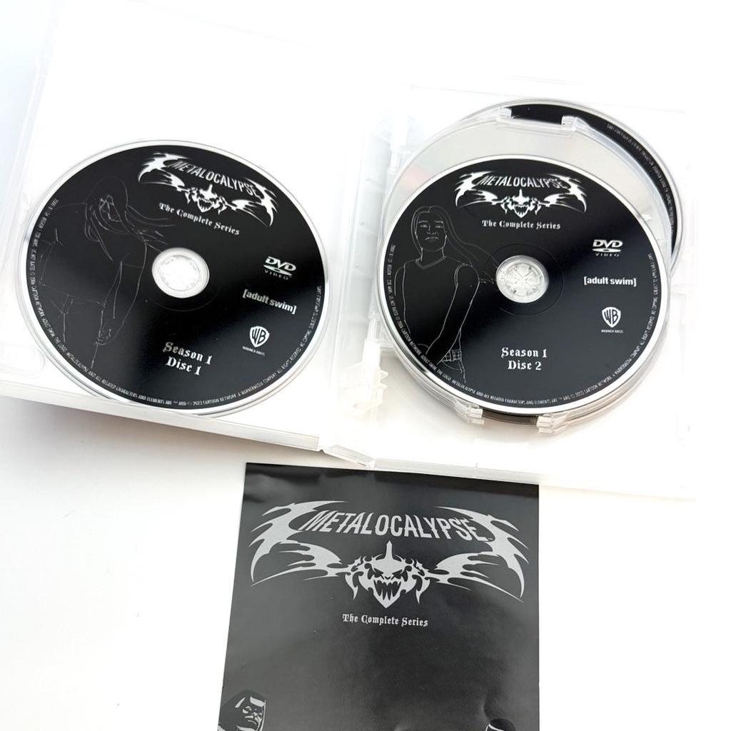 Metalocalypse Complete Series DVD Sealed Box Set - Seasons 1-4 | 8