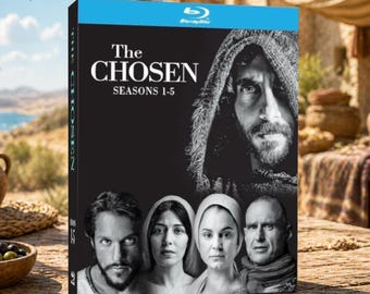 The Chosen: Serie completa en Blu-ray, temporadas 1-5 (caja recopilatoria de 12 discos) / Serie dramática de temática religiosa.
