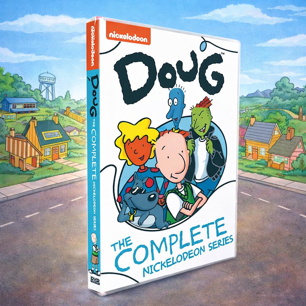 Nickelodeon Collection Doug: the Complete Nickelodeon Series DVD Box Set | Classic 90s Cartoon ...