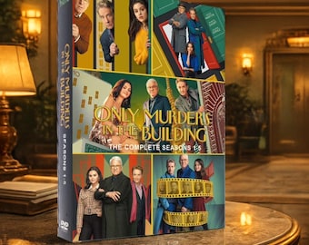 Only Murders in the Building Complete Seasons 1–5 DVD Box Set | Full Series Collection | Mystery Comedy TV Show Gift