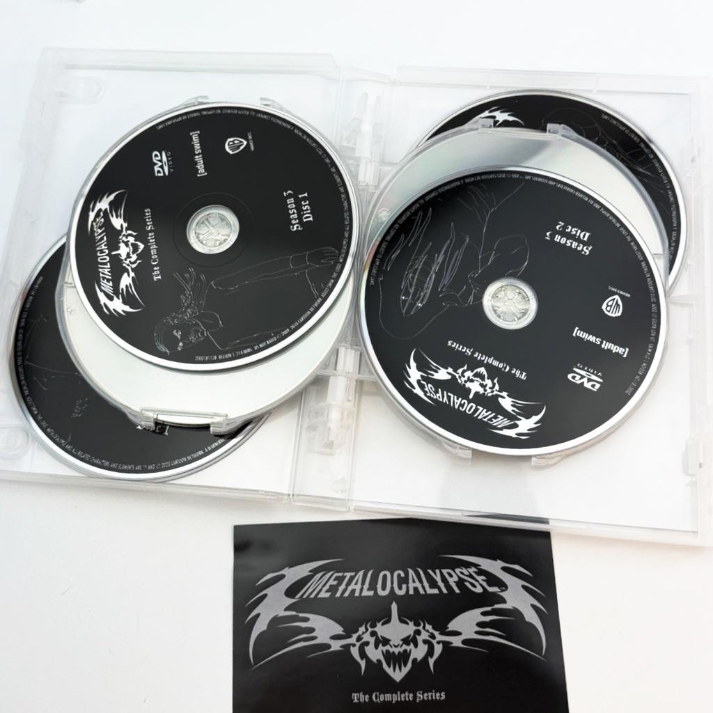 Metalocalypse Complete Series DVD Sealed Box Set - Seasons 1-4 | 8