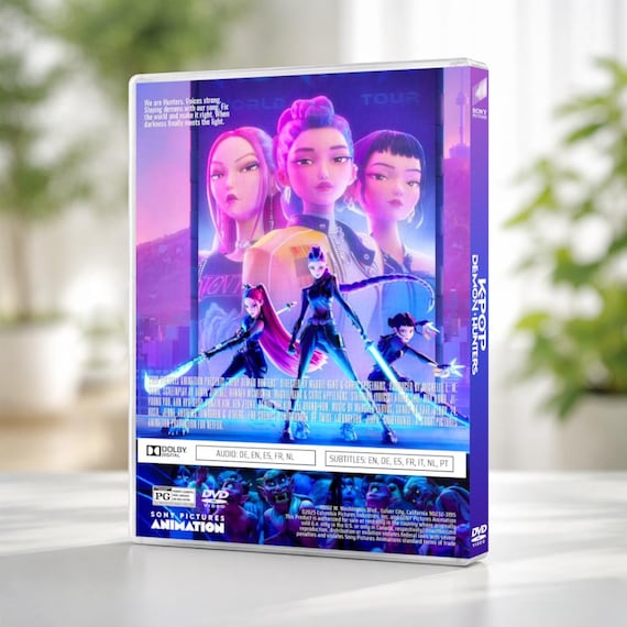 KPOP Demon Hunters DVD - French - Dutch - German - Spanish