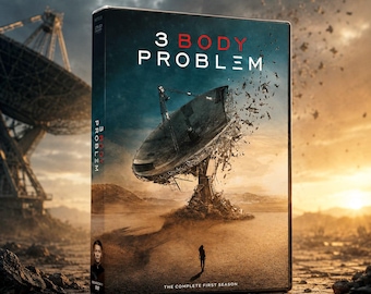 3 Body Problem Season 1 DVD Box Set | Complete First Season | 3-Disc DVD Collection | Sci-Fi TV Series