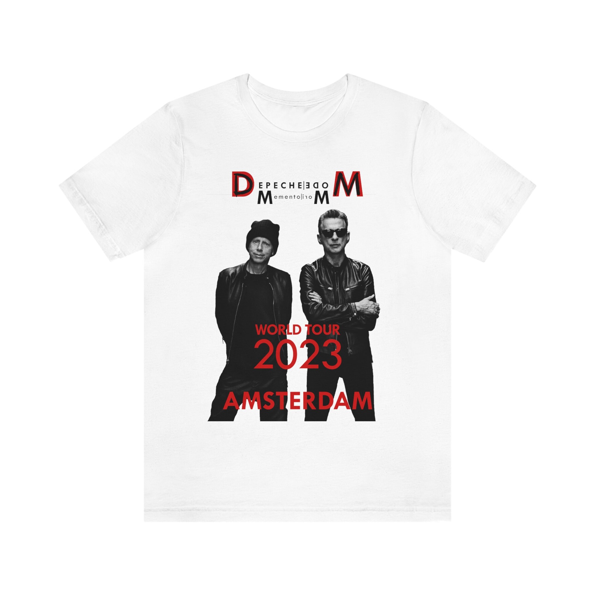 Memento Mori Depeche Mode 2023 T-Shirt, 2023 World Tour Concert in Amsterdam