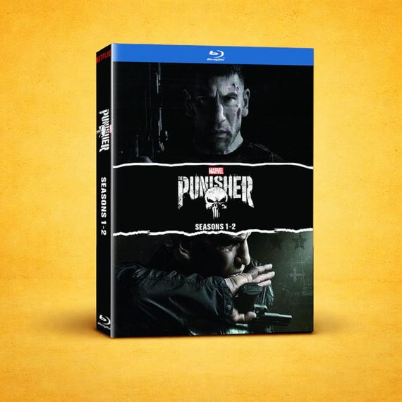 Marvel the Punisher Complete Series Blu-ray Box Set (seasons 1–2