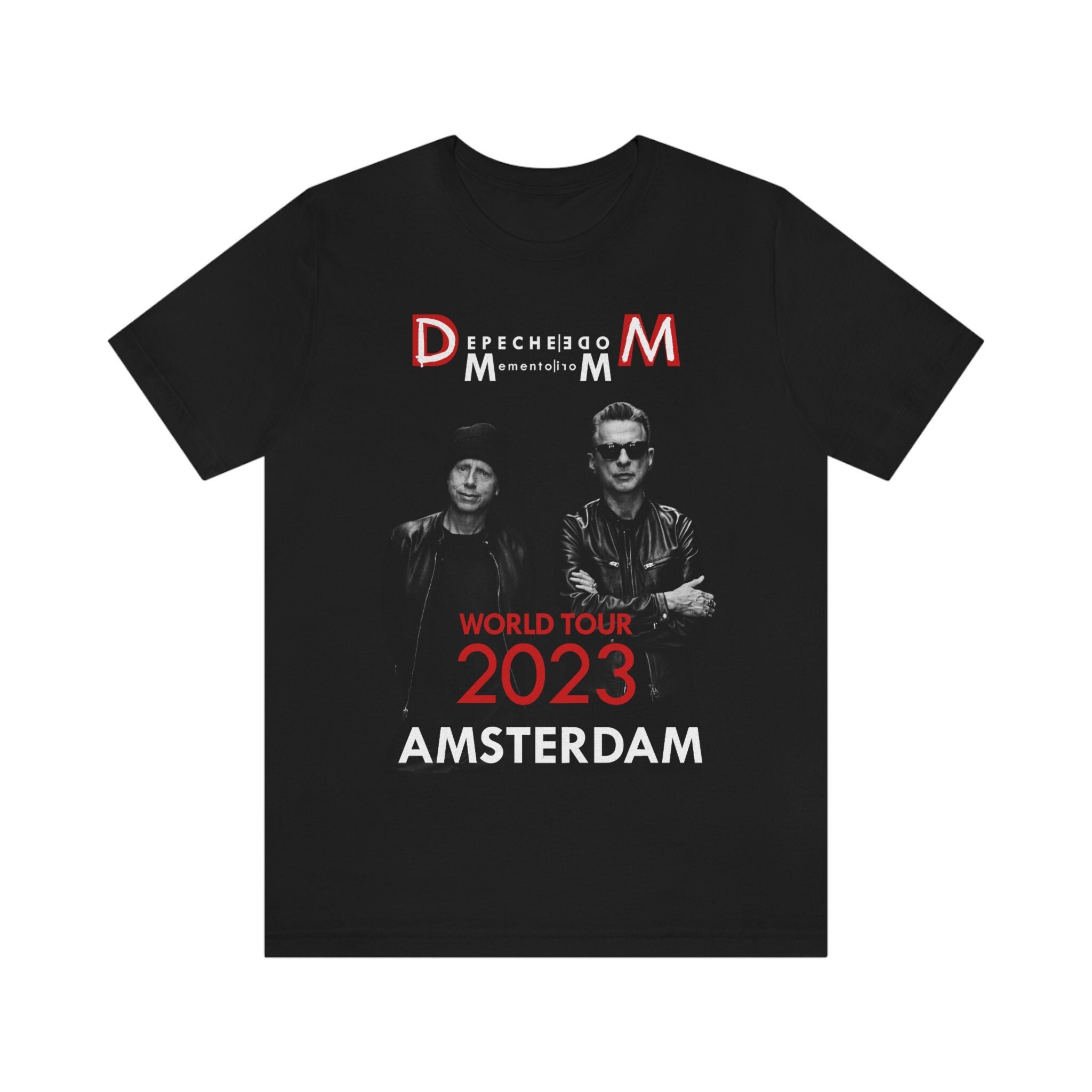 Memento Mori Depeche Mode 2023 T-Shirt, 2023 World Tour Concert in Amsterdam