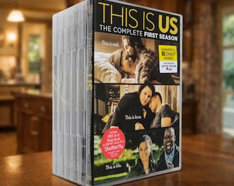 Coffret DVD de la série complète This Is Us - Scellé - Saisons 1-6 | Collection de 27 disques | Série télévisée familiale dramatique | Collection de la série complète