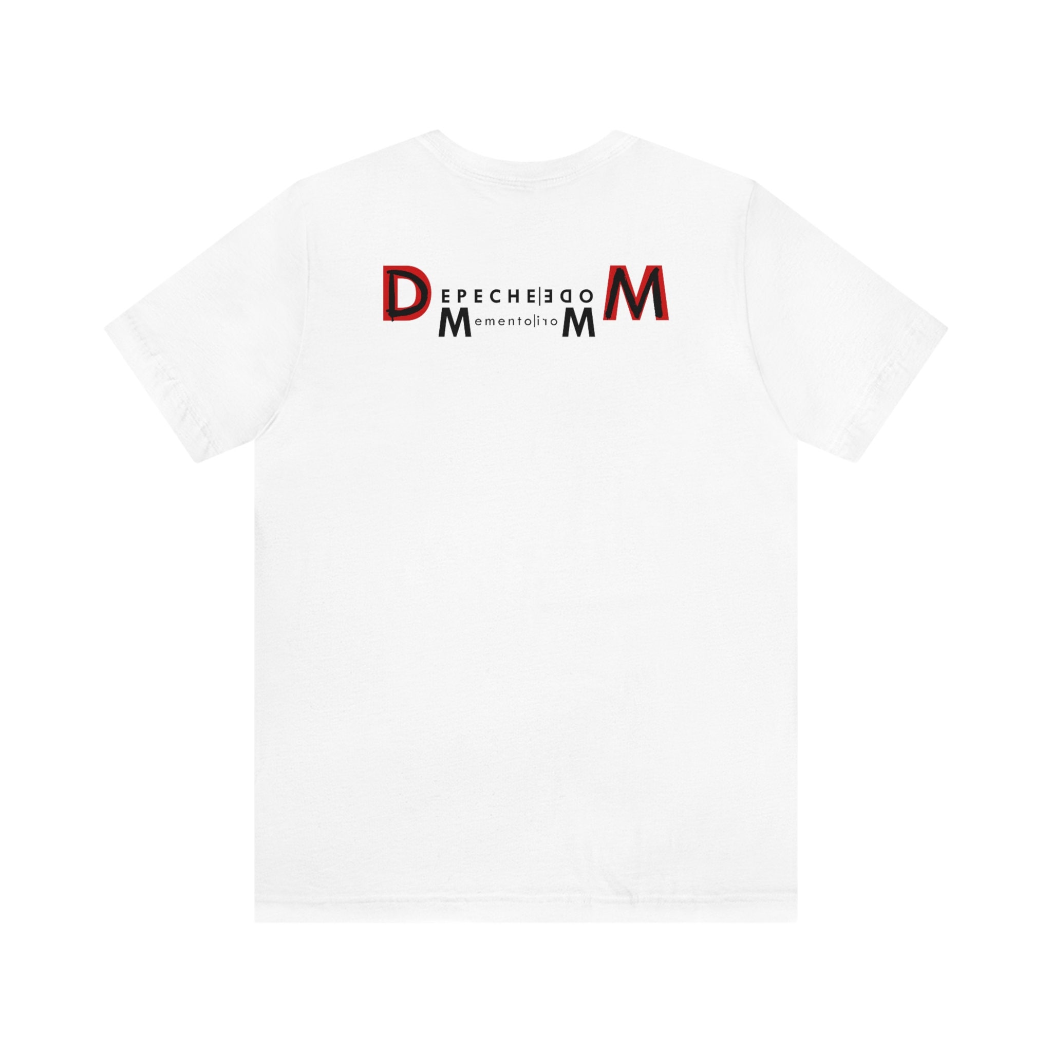 T-shirt Donna Cotone Girocollo Depeche Mode – DM World Tour Italy Italia – Maglia Celebrativa Bughyprint