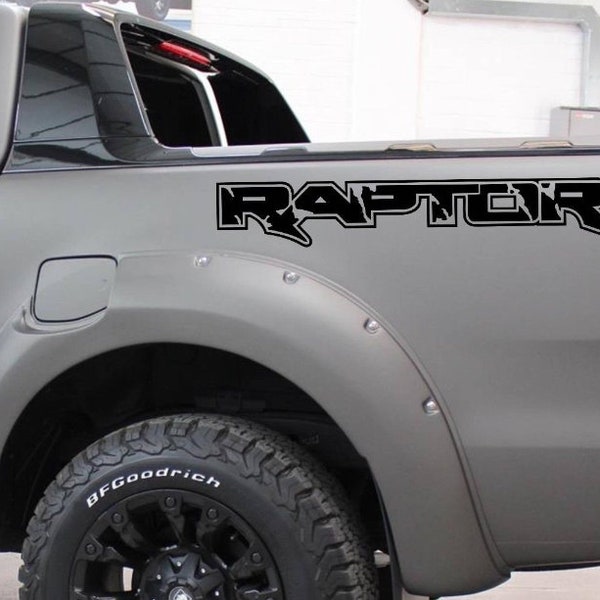 Fits Ford Raptor Claw Side Bed Decal F150 Vinyl Graphics Both Sides