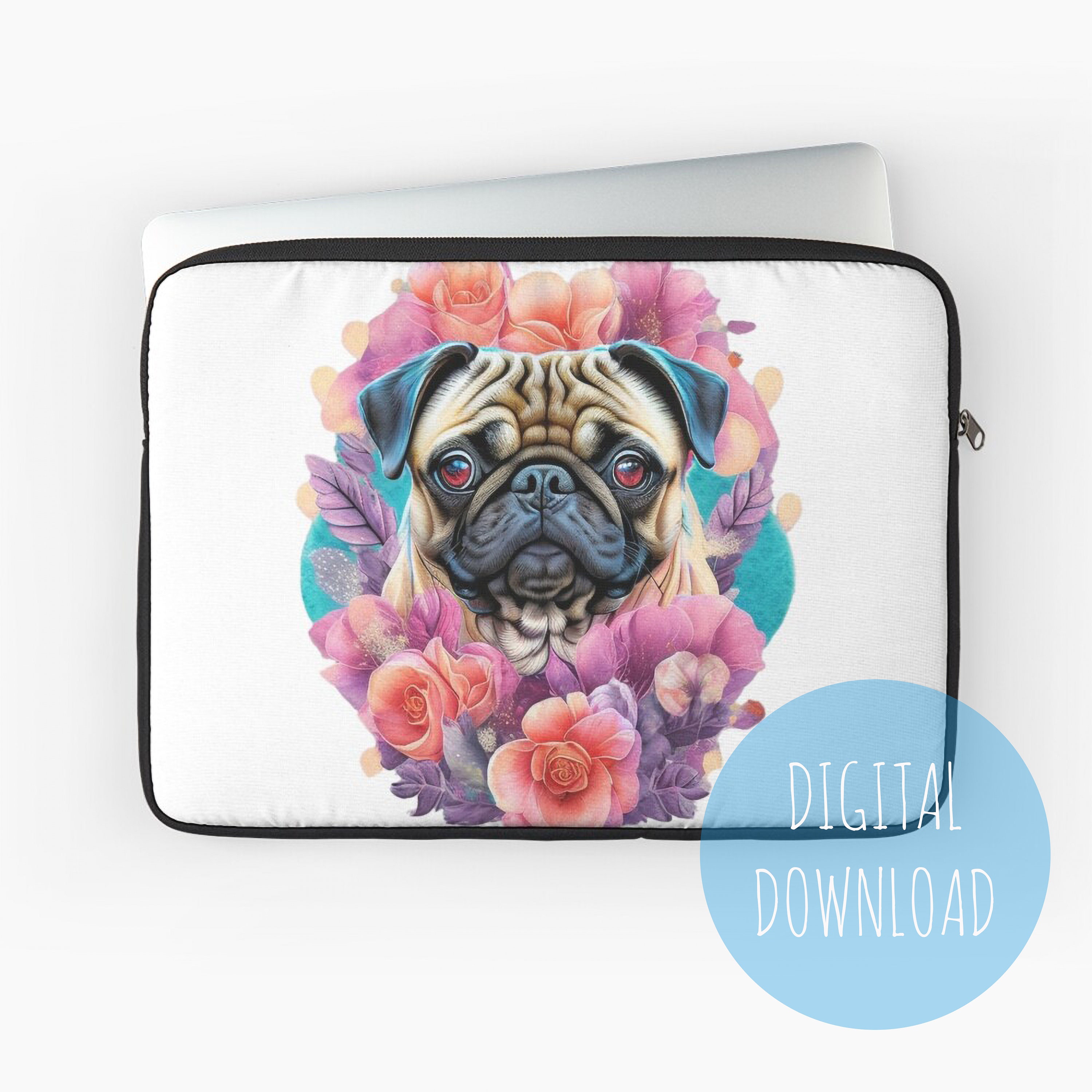 Pug Sublimation Design | PNG Print | Sublimation PNG | Pug Mom Shirt ...