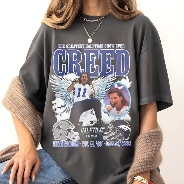 Creed Band Fan T-Shirt, Summer Of ’99 Concert Shirt, The Greatest Halftime Show Ever Creed Shirt, 2024 Music Concert Tee, Gift For Fan