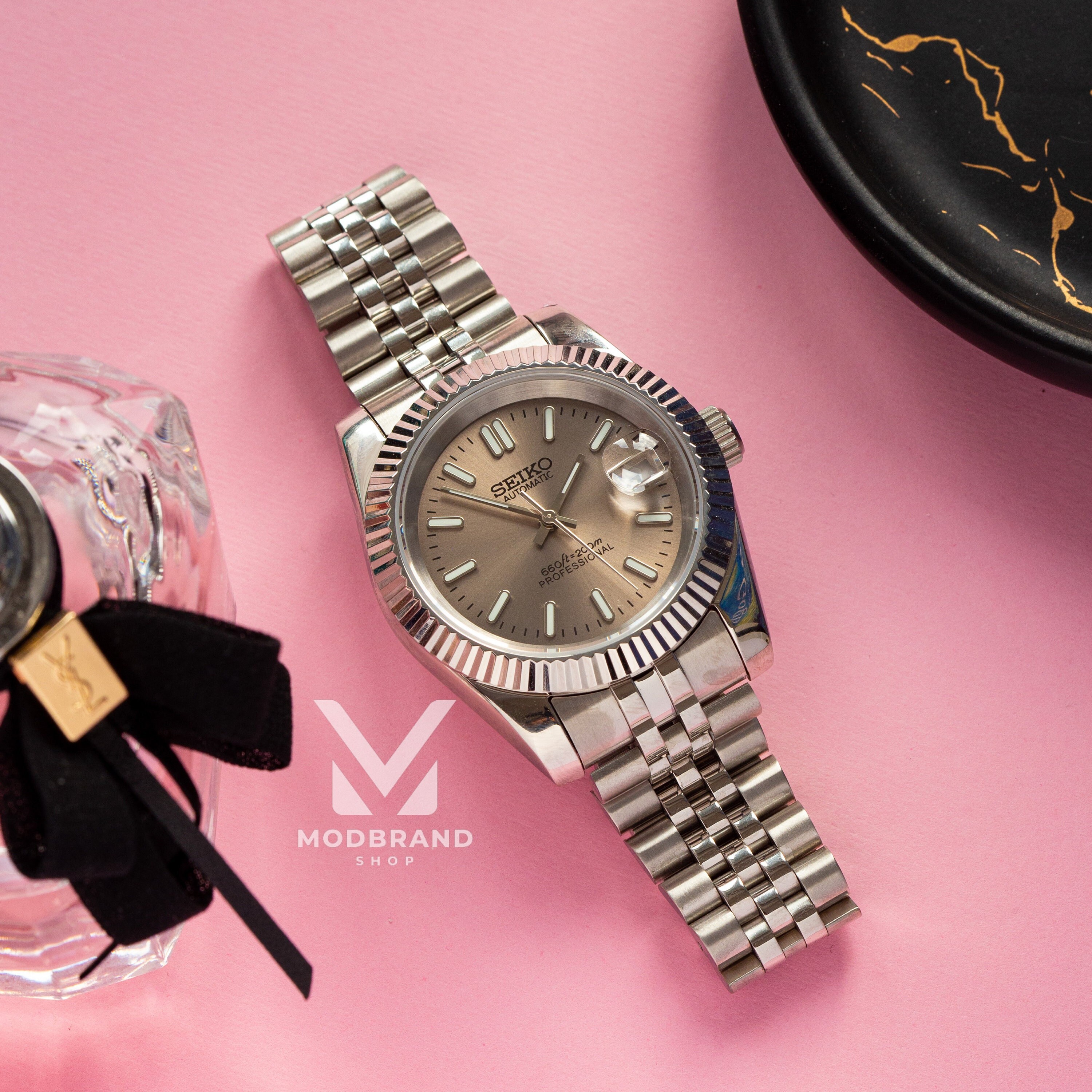 SEIKO NH35 搭載 卑猥 MOD 手マンマスター OMANKOブランド