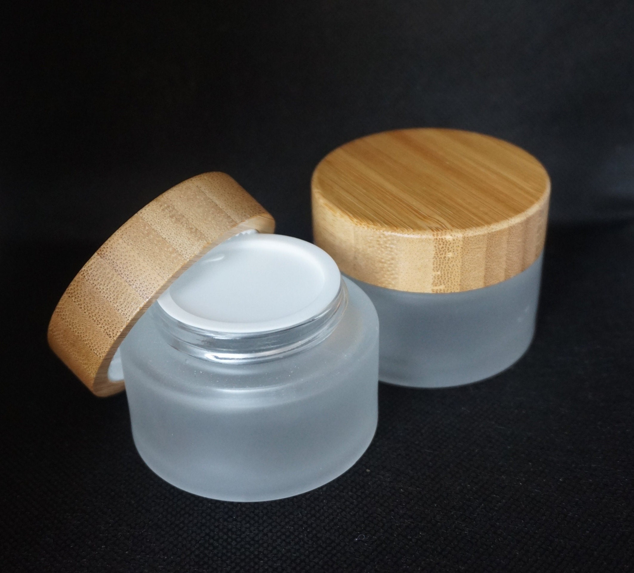 5oz Frost Empty Cosmetic Containers With Aluminium Lids 150g