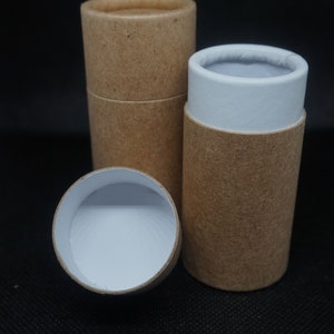 Brown Kraft Paper Cardboard Tube Packaging Suit for 30ml Dropper Bottles