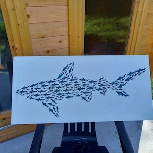 Laser Cut file - shark - .ai .pdf .svg .dxf