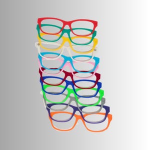 Adornos magnéticos para gafas en blanco con par de imanes compatibles con gafas