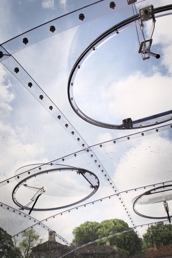 Cupola geodetica a bolle in policarbonato da 6,3 m Etsy Italia