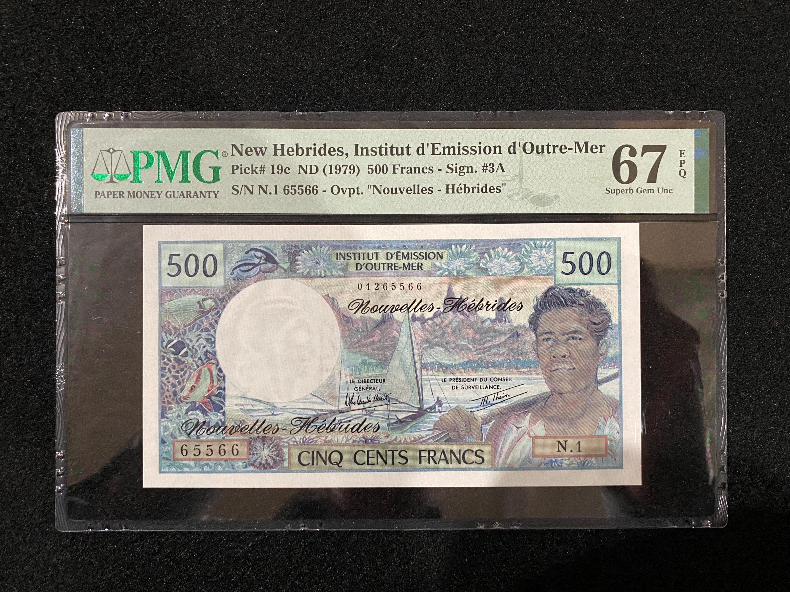 500 French Franc Note