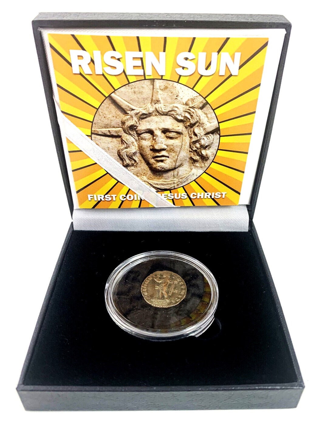 コレクション THE FIRST COIN OF CHRIST Risen Sun: the First Coin of Jesus Christ COA and History