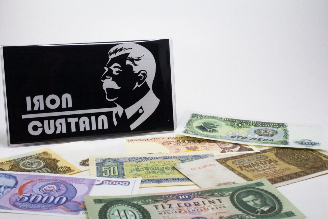 Iron Curtain: 6 Banknotes of the Eastern Bloc COA and History and ...