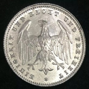 Historical Antique German-200 Mark Coin with BIG EAGLE - Hold a Piece of History