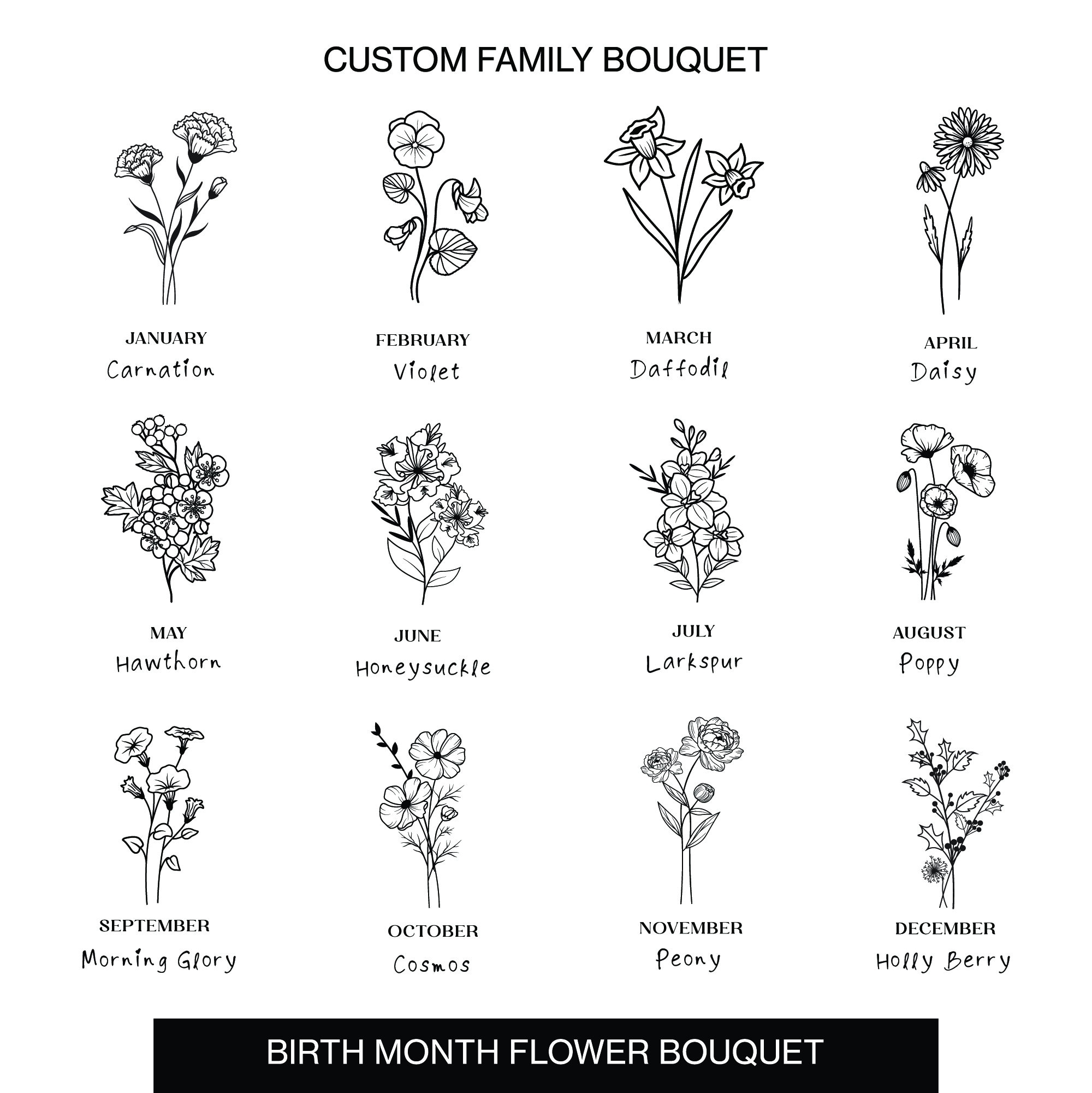 Roman Numeral Flowers on Tattoo