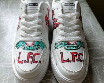 Custom made liverpool football shoes