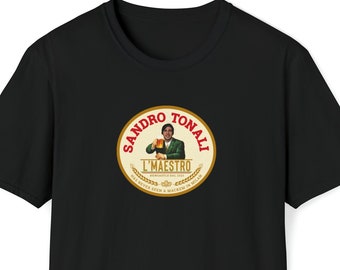 Sandro Tonali T Shirt Newcastle United Italian Maestro Moretti logo Magpies Geordie Toon Army NUFC Football Gifts Idea for Him Fathers Day