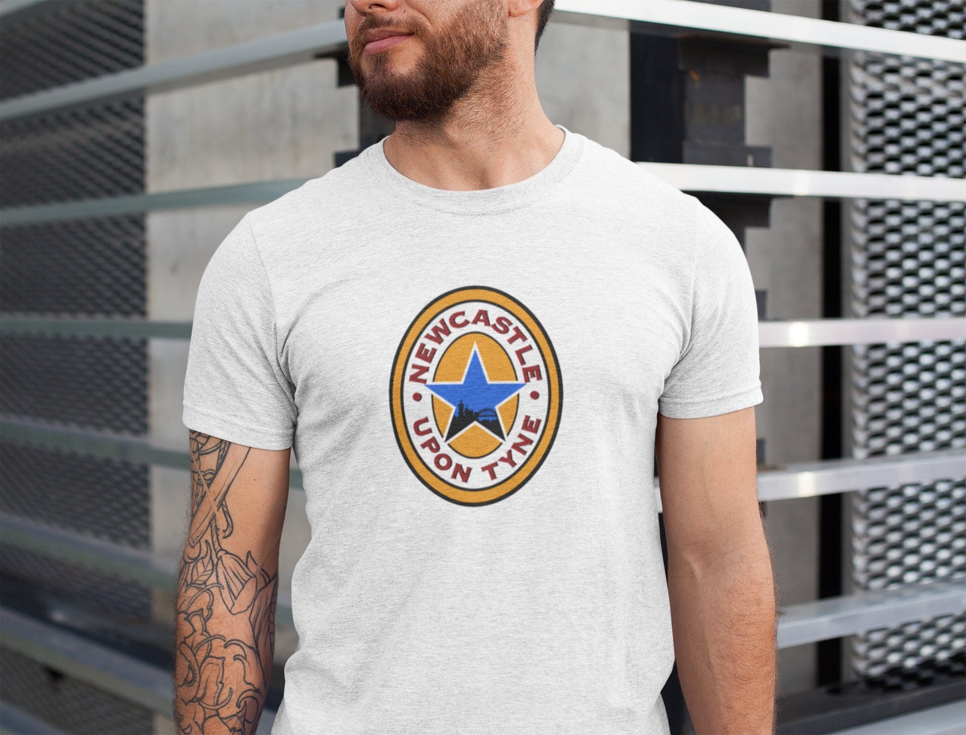 nufc brown ale shirt