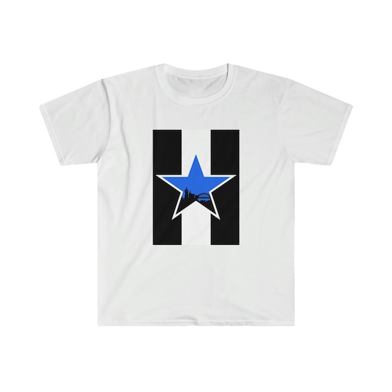 newcastle united blue star shirt