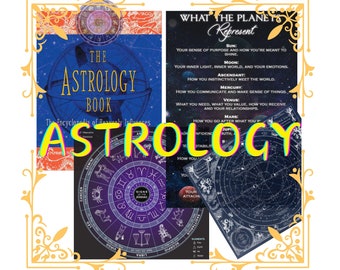 El Libro de Astrología: La Enciclopedia de las Influencias Celestiales PDF + 5 Cartas de Astrología HD