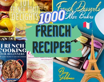 RECETAS FRANCESAS - Paquete de libros de cocina