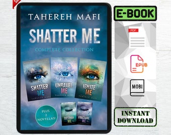 Colección de 5 ebooks: Hazme pedazos, Destrúyeme, Deshazme, Fracturame, Enciéndeme (PDF, Mobi, Epub)