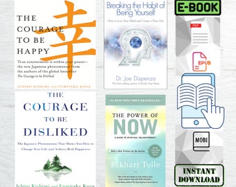 Paquete de libros electrónicos más vendidos sobre SUPERACIÓN PERSONAL, AUTOESTIMA y AUTOCONFIANZA