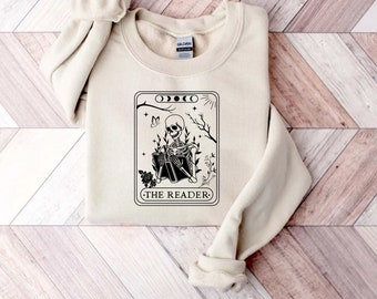 The reader tarot card SVG, Skeleton reading svg, The reader svg, Book lover svg, Reading svg, Booktrovert svg,Reader Svg, funny book svg