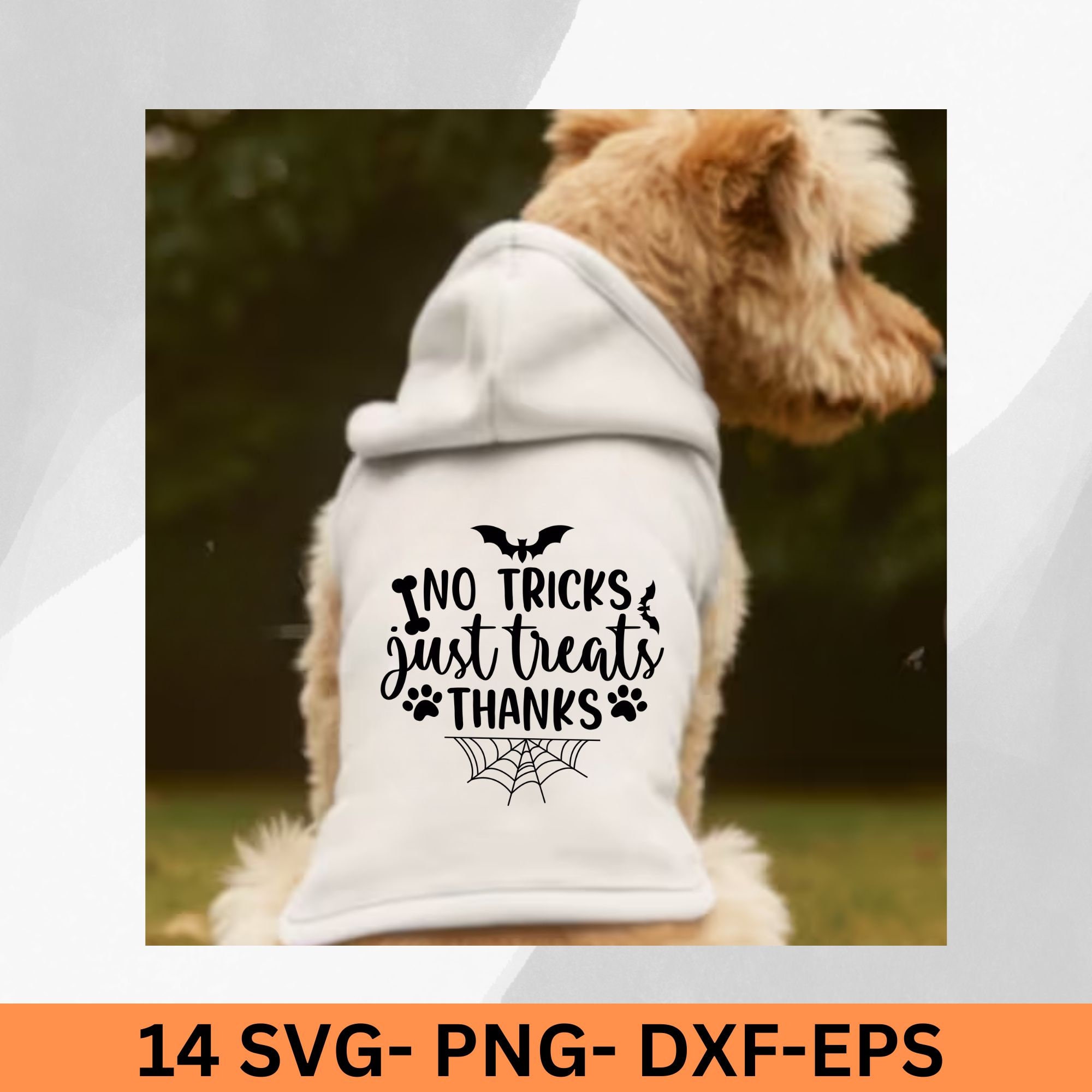 Halloween Dog Svg, Dog Bandana Svg Ghost Dog, Retro Spooky Season Png ...