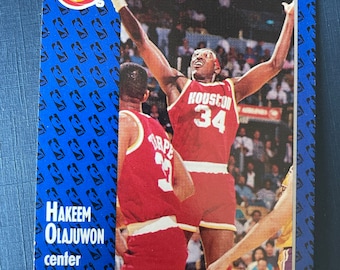 rare hakeem olajuwon cards 2013-14 Immaculate Collection HOF Heroes Signatures #/  Basketball Card Guy 1994 Fleer Ultra Scoring Kings