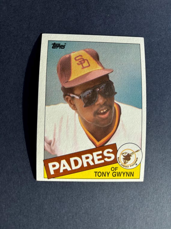 1985 Topps #660 トニー・グウィン サンディエゴ・パドレス HOF - Etsy 