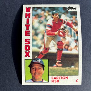 Carlton Fisk 1984 Topps #560 Chicago White Sox