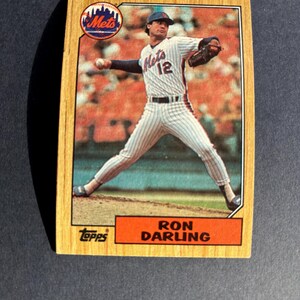 1987 Topps Ron Darling New York Mets #75