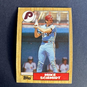 1987 Topps Mike Schmidt #430 Philadelphia Phillies