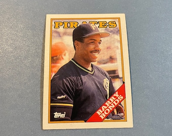 1988 Topps Barry Bonds #450