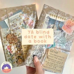 Blind Date with a YOUNG ADULT Book + Postcard • Tea Bag • Stickers • New Book •