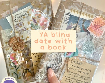 Blind Date with a YOUNG ADULT Book + Postcard • Tea Bag • Stickers • New Book •