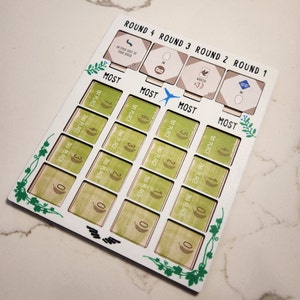 Wingspan - Dual Sided Goal Board Tray / Overlay