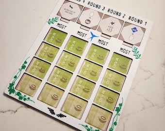 Wingspan - Dual Sided Goal Board Tray / Overlay